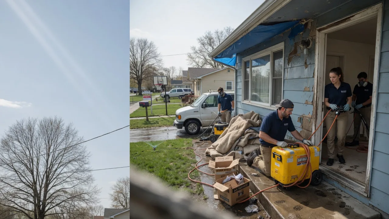 Basement Flood Cleanup in Leckrone, PA near me
